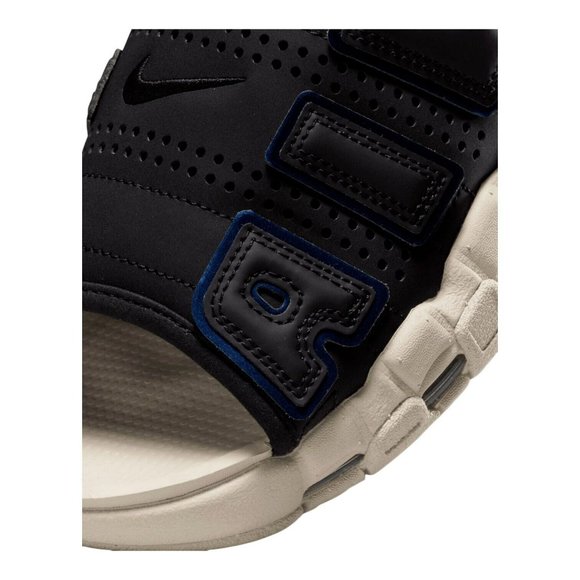 Nike Air More Uptempo Slide Sandals FB7799-001 Black Sanddrift Men's Size 9 - Picture 6 of 7
